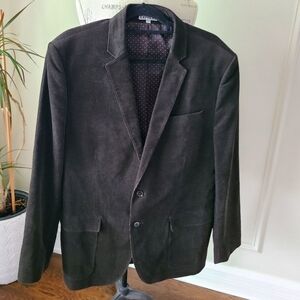 Express Men's Brown Cordiroy Blazer Sz.44R